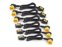 APC - Strømkabel - IEC 60320 C19 til IEC 60320 C20 - AC 240 V - 1.8 m - 90° kontakt - for P/N: SMT2200I-AR, SMT2200R2I-AR, SMT3000I-AR, SMT3000R2I-AR, SRT1500XLI, SRT2200XLI-KR AP8716R