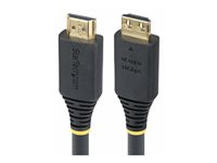 StarTech.com 20ft (6m) Active HDMI Cable w/Gripping Connectors - High Speed - HDMI-kabel med Ethernet - HDMI hann til HDMI hann - 6.1 m - skjermet - svart - støtte for 1080p 240 Hz, 1440p (UWQHD) støtter 144 Hz, 4K 60Hz støtte, halogenfri, aktiv HDMI2-CABLE-GRIP-20F