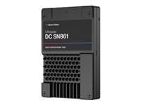 WD Ultrastar DC SN861 WUS6BA176PSP9X3 - SSD - Data Center - 7.68 TB - intern - 2.5" - U.2 PCIe 5.0 x4 (NVMe) 0TS2527