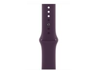 Apple - Bånd for smart armbåndsur - 46mm - M/L (passer håndledd på 160 - 210 mm) - plomme MXLU3ZM/A