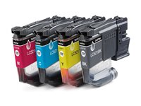 Brother LC521 Value Pack - 4-pack - svart, gul, cyan, magenta - original - hengeboks - blekkpatron - for Brother DCP-J1260W, DCP-J1310DW, DCP-J1313DW LC521VAL