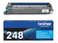 Brother TN-248C - Cyan - original - boks - tonerpatron - for Brother DCP-L3515, L3520, L3555, L3560, HL-L3220, L3240, MFC-L3740, L3760, L8340, L8390 TN248C