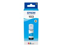 Epson 103 - 65 ml - cyan - original - blekkrefill - for EcoTank L3150, L3151, L5190 C13T00S24A10