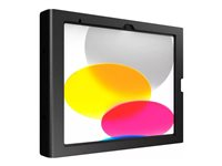 Compulocks iPad 10th-11th (A16) Gen Swell Enclosure Wall Mount Black - Innhegning - for nettbrett - svart - skjermstørrelse: 10.9" - veggmonterbar - for Apple 10.9-inch iPad Wi-Fi, Wi-Fi + Cellular 209SWLB