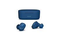 Belkin SoundForm Play - True wireless-hodetelefoner med mikrofon - i øret - Bluetooth - aktiv støydemping - blå AUC005BTBL