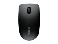 CHERRY MW 2400 - Mus - høyre- og venstrehåndet - optisk - 3 knapper - trådløs - 2.4 GHz - USB trådløs mottaker - svart JW-0710-2