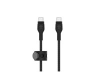 Belkin BoostCharge - USB-kabel - 24 pin USB-C (hann) til 24 pin USB-C (hann) - 3 m - svart CAB011BT3MBK