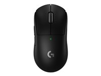 Logitech G PRO X SUPERLIGHT 2 - Mus - optisk - 5 knapper - trådløs - 2.4 GHz - USB Logitech LIGHTSPEED-mottaker - svart 910-006631