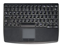Active Key AK-4450-GFU - Tastatur - trådløs - 2.4 GHz - US International - svart AK-4450-GFU-B/US