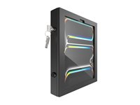 Compulocks iPad Pro M4 13" (2024), Apex Enclosure Mast Stand - Monteringssett (stativ, hus) - for nettbrett - låsbar - metallramme - svart - skjermstørrelse: 13" - skranke, frittstående - for Apple 13-inch iPad Pro M4 Wi-Fi, M4 Wi-Fi + Cellular 333B13PAPX4B