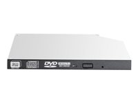 HPE - Platestasjon - DVD±RW (±R DL) / DVD-RAM - 8x/8x/5x - Serial ATA - intern - HP-jakksvart - for ProLiant DL20 Gen10, DL325 Gen10, DL360 Gen10, DL360 Gen9, ML30 Gen10 726537-B21